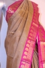 Contrast Wedding Kanjeevaram Silk Saree